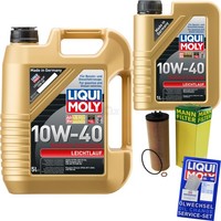 Mann Inspektionspaket 6L Liqui Moly Leichtlauf 10W-40 FüR Audi A6 Avant 2.5 TDI