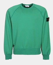 Stone Island Rundhals Sweatshirt Malachit Gr�...