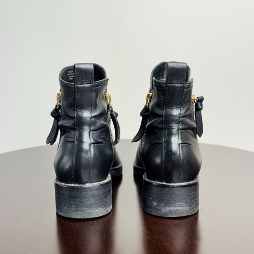 J570 - Women's Black Leather Cole Haans Shoes - Size 8B - Picture 7 of 12