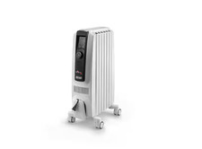 DeLonghi 1500W 5120 BTU Electric Oil Filled Radiator - White (TRD50615E)