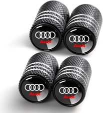 Tire Valve Stem Caps for Audi S3 A3 RS3 A4 A5 A6 A7 RS7 A8 Q3 Q5 Q7 R8 Metal Car