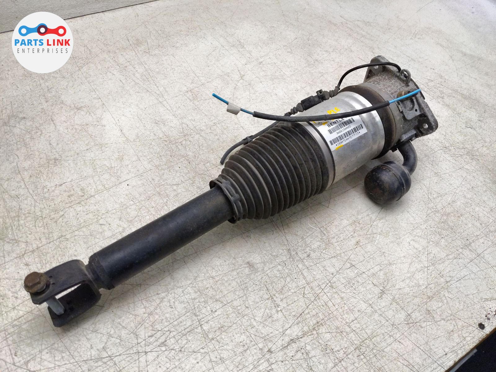 06-12 BENTLEY CONTINENTAL FLYING SPUR REAR RIGHT AIR SUSPENSION SHOCK STRUT BAG