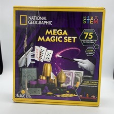 National Geographic Mega Magic Set - More Than 75 Tricks - Damaged Box