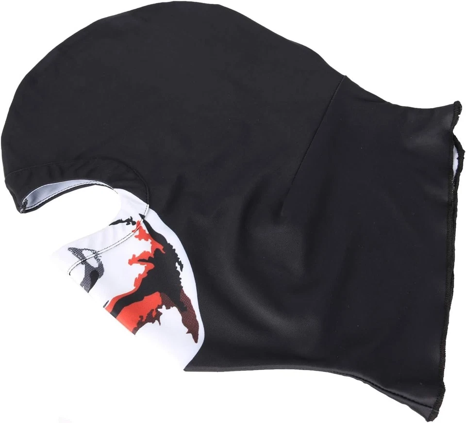 The Joker Balaclava Mask Hood Cosplay Halloween DC Killer Clown Smile Batman New - Image 3 of 4