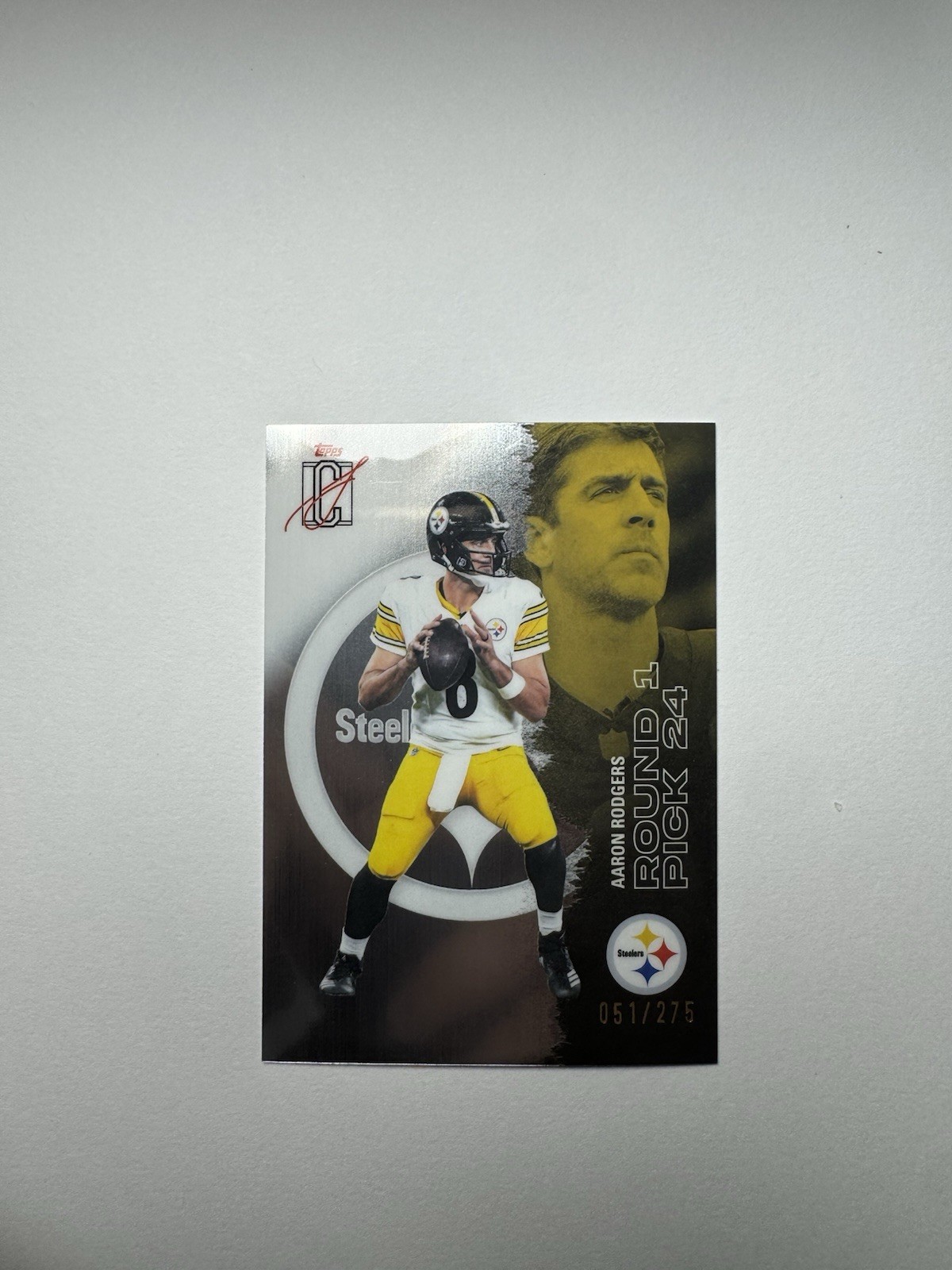 2025 Topps Signature Class Aaron Rodgers /275
