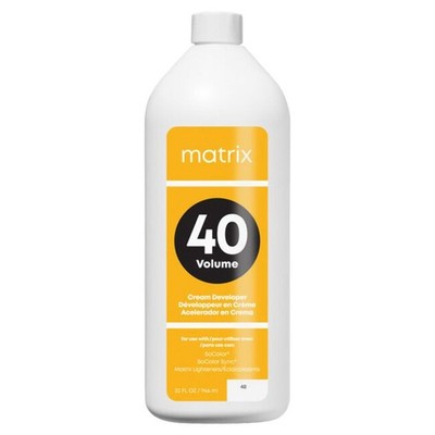 Matrix Universal 40 Volume Crème Developer   Professional Hair Colour Oxidant 32