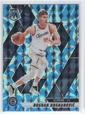 #138 2024-25 Panini Mosaic BLUE REACTIVE { Bogdan Bogdanovic Clippers