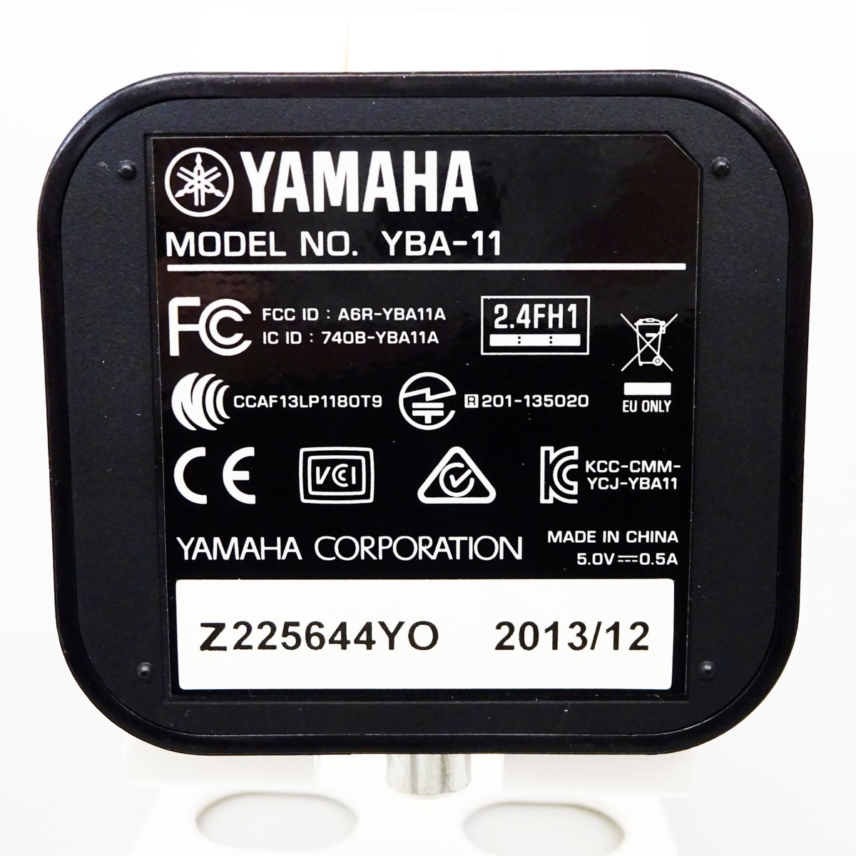 YAMAHA YBA-11 Bluetooth Audio Receiver Wireless Adapter Japan Used