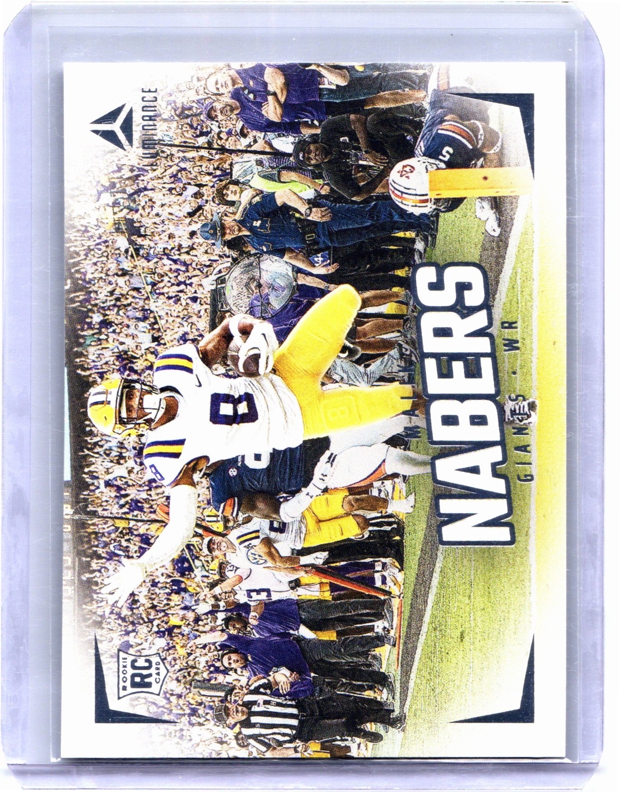 2024 Panini Luminance Malik Nabers Rookies #183 RC New York Giants LSU