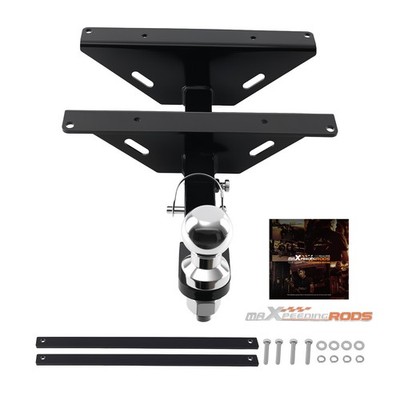 11'' Steel Hitch Mount for HD Tri-Glide/Road Glide 3 2011+ Chrome Ball