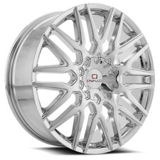 22x8.5 Cavallo Clv-24 Nano Chrome Wheel 5x4.55x120 38mm