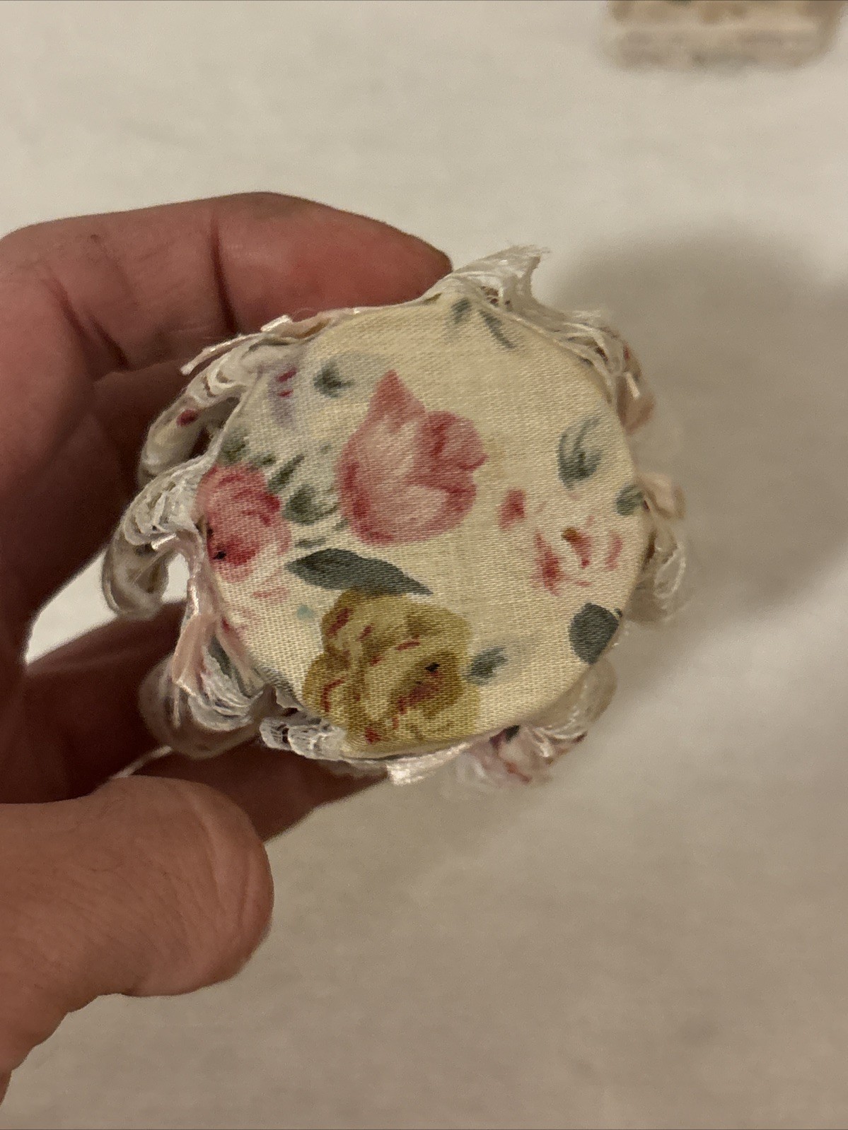 1:12 Scale Vintage Floral Bedroom Set for Dollhouse 6pcs FREE SHIP