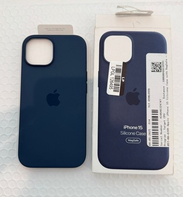 Apple Magsafe Silicone case for iPhone 15 - Authentic Apple Case