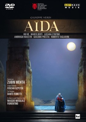 Aida (DVD) Roberto Tagliavini Luciana DIntino Hui He Marco Berti Giacomo Prestia