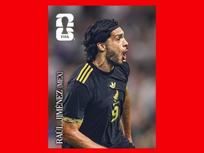 Coca Cola Panini World Cup 2026 Sticker Raul Jimenez CC8
