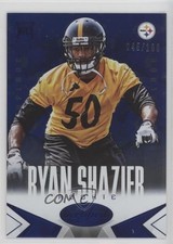 2014 Certified Hot Box Blue Camo 45/100 Ryan Shazier #157 qw7
