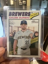 2026 Topps Heritage Caleb Durbin Rc Short Print
