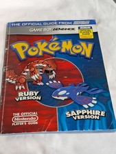 The Official Guide From Nintendo Power GameBoy Advance Pokemon Ruby  Sapphire