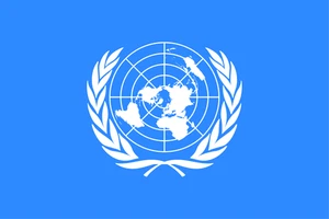 United Nations UN Flag Self Adhesive Sticker Decal Various Sizes Made to Order