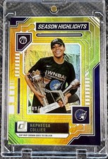 2025 Donruss WNBA #4 Napheesa Collier Season Highlights Holo Gold /10 Lynx