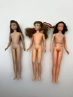 Vintage Skipper Dolls Straight Leg Sausage Curl Growing Up Ginger Barbie Lot TLC