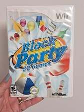 Block Party 20 Games - Nintendo Wii With Manual 