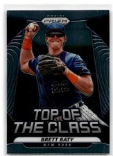 2020 Panini Prizm #TOC-12 Brett Baty Top of The Class New York Mets