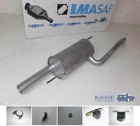 Imasaf ESD Auspuff Endtopf+ZubehöR für VW T4 Pritsche/Fahrgest 2.5 Syncro 96-03