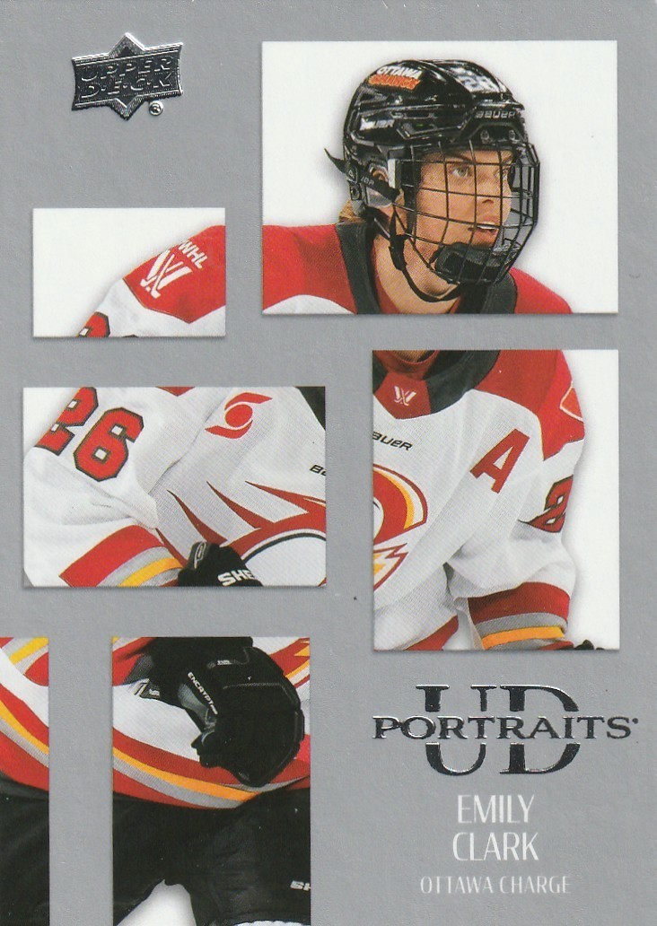 EMILY CLARK 2025-'26 UPPER DECK PWHL UD PORTRAITS