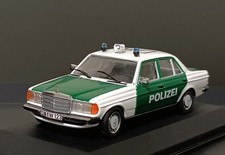 1/43 Mercedes Benz E- Klasse 200 TE Limousin W123 Polizei Police 1981 Minichamps