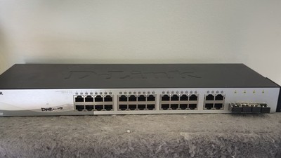 D-Link DGS-1210-28 28-Port 4x SFP Web Smart Switch SPF 10G included