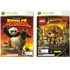 LEGO Indiana Jones and Kung Fu Panda Dual Pack (Xbox 360) Complete In Box!