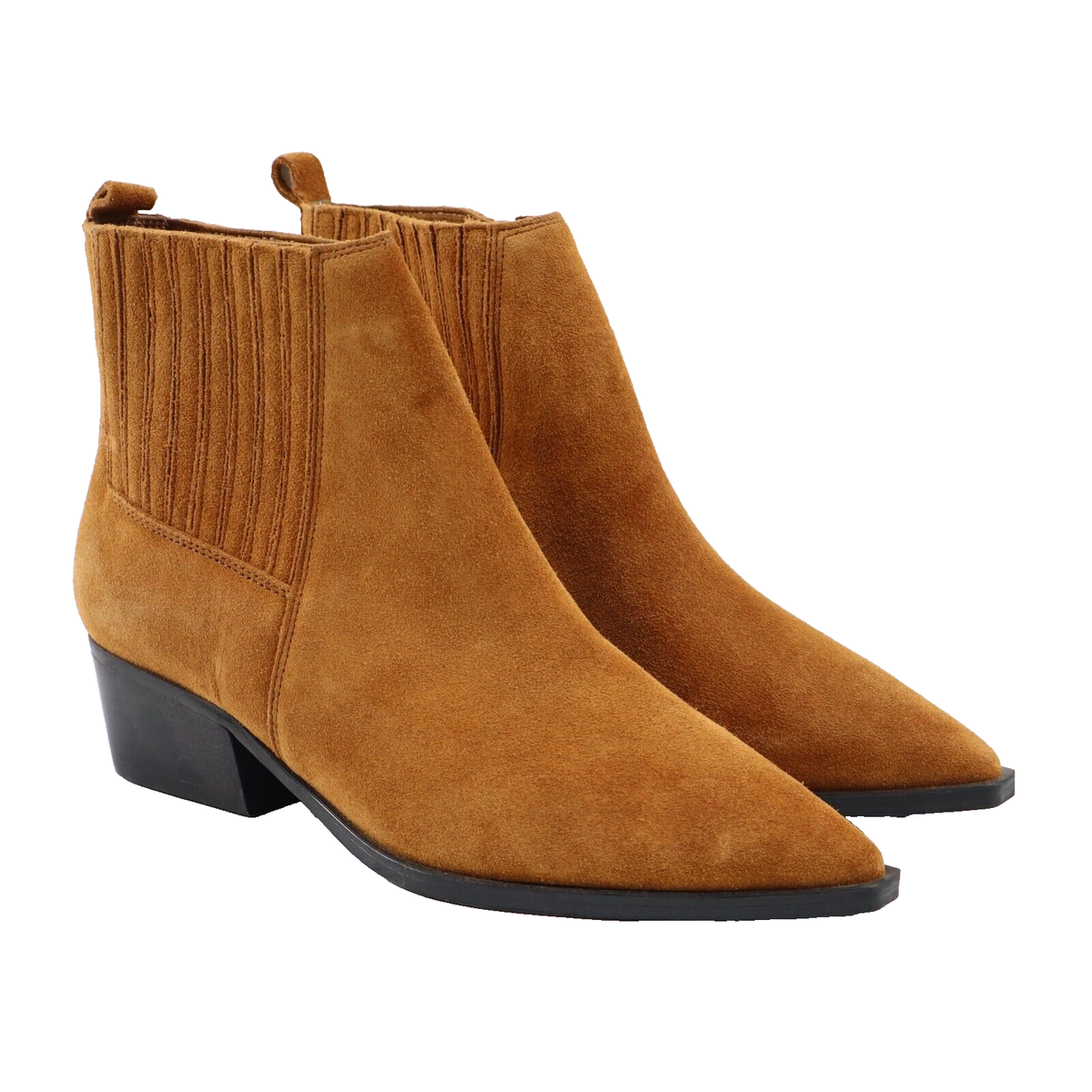 Marc Fisher Brown Suede Booties Marc Fisher Women main image 2