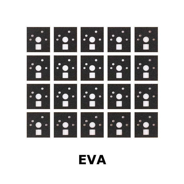 120PCS Poron EVA PE Shaft Pads for Mechanical Keyboard Switch Underpad