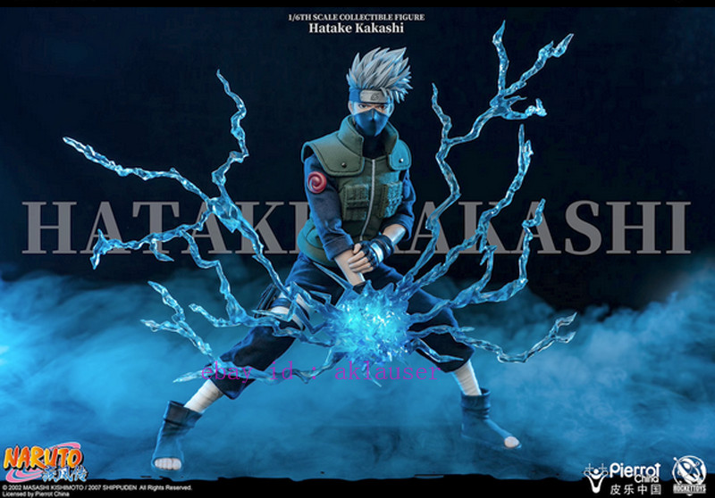 RocketToys Roc-004 1/6 Hatake Kakashi Action Figure Toy Model In Stock