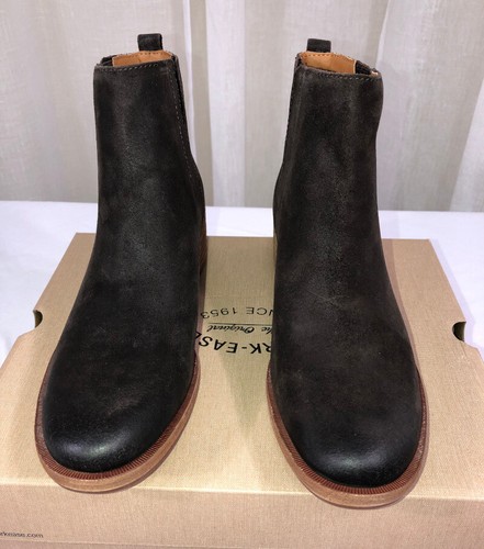 NUEVO EN CAJA Kork-Ease Mindo Chelsea Cuero/Botín Elástico EE. UU. 7.5 Marrón Oscuro Envejecido - Imagen 9 de 18