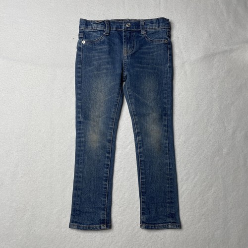 7 For All Mankind Jeans Bottoms Girls Toddler Children's Size 4T Blue Denim