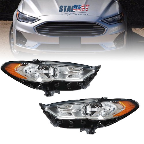 For Ford Fusion 2017-2019 Headlight Halogen With LED DRL Driver & Passenger Side - Bild 12 von 12