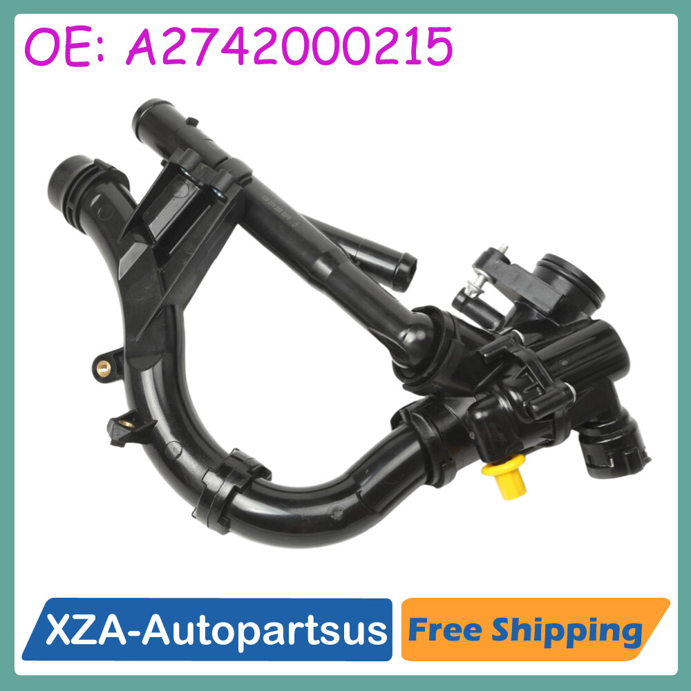 Coolant Thermostat W/ Housing Assembly 2742000215 Fits For