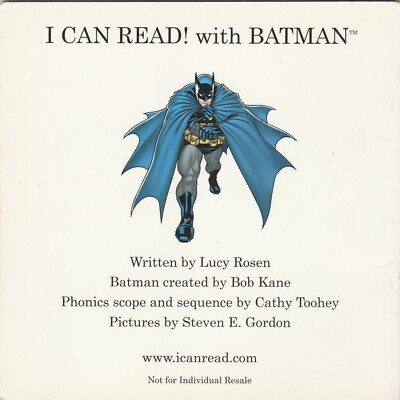 I Can Read! BATMAN PHONICS FUN Story Book DC Vehicles Book 1 | eBay