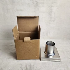 Neodrain 4-Inch Square Shower Drain with Removable Quadrato Pattern Grate 