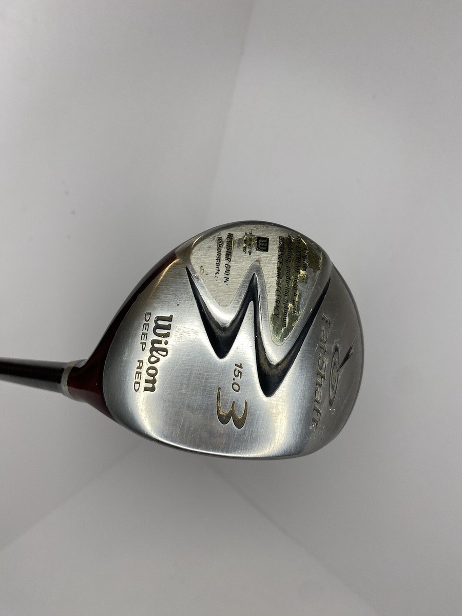 Wilson Fat Shaft 480 Deep Red 3 Wood Stiff Graphite 15 Dg | eBay