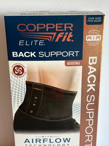 Copper Fit Elite Tutore Supporto Schiena Cinghie Regolabili e AIRFLOW, Taglia 1, #E1 - Foto 2 di 2