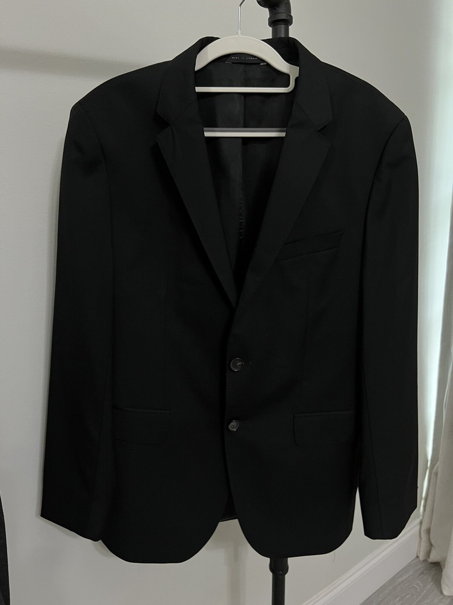 Hugo Boss Two-Piece Suit Super 120's Guabello- 38/R | eBay