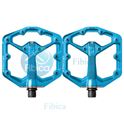 NEW CRANKBROTHERS STAMP 7 SMALL MTB FLAT PEDALS ELECTRIC BLUE | eBay