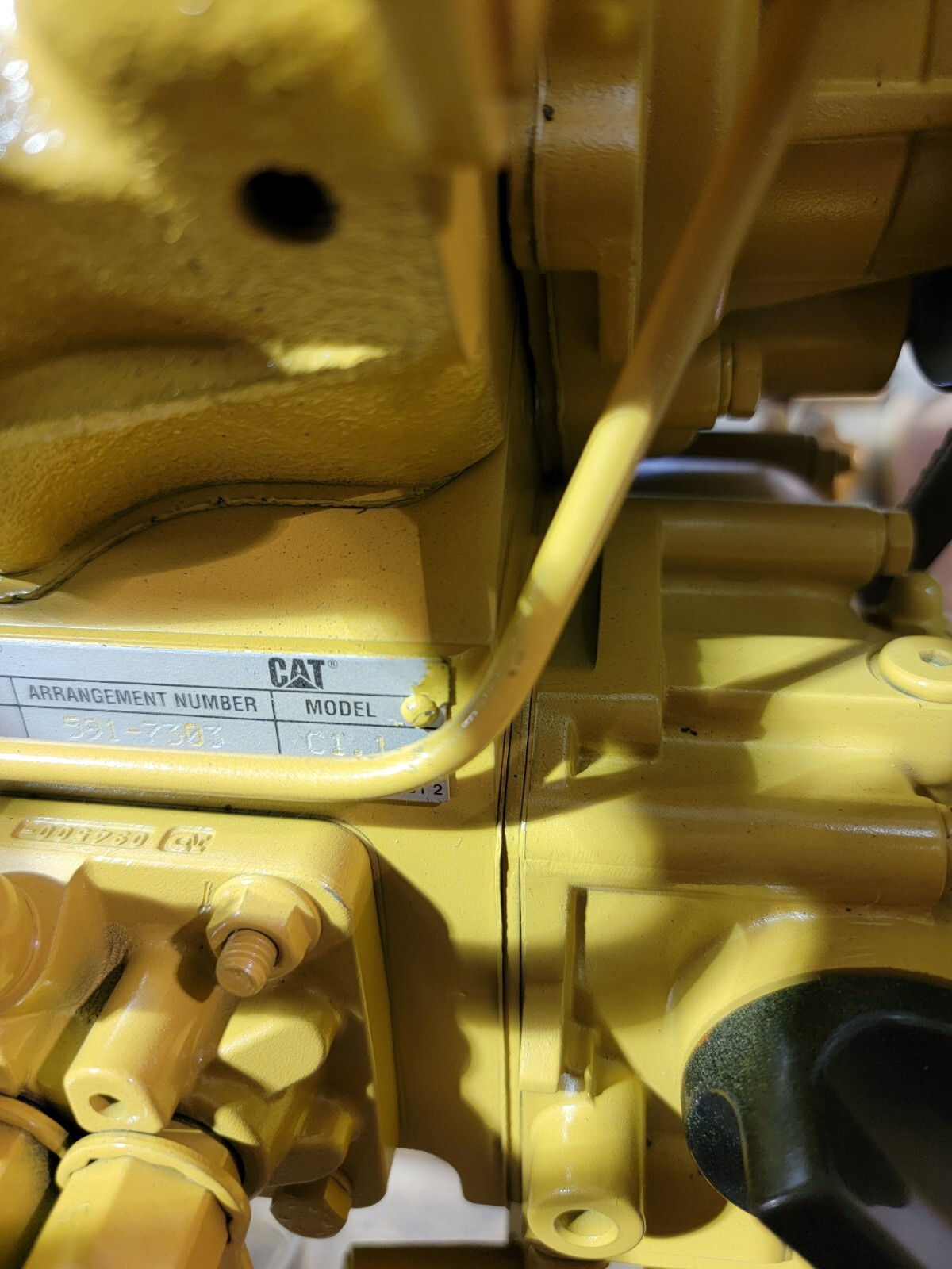 1.1L CAT 24.7HP 3 Cylinder Diesel Engine 18.4KW @2800RPM C1.1 ...