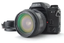 【EXC+++++】Minolta a7 α7 α-7 SLR Black Film Camera AF ZOOM 24-85mm f/3.5-4.5 Lens