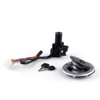 ZüNdschloss Schloss & Fuel Gas Cap Key FüR Kawasaki ZZR 400 600 ZXR 400 750 DH