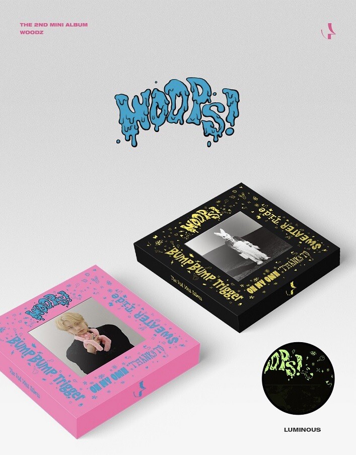 WOODZ CHO SEUNG YOUN - WOOPS! ] Album Sealed CD+ Photocard +