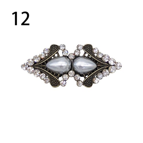 Lady Women Cardigan Clip Clasp Brooch Fastener Buckle Shawl Sweater Pins Jewelry - Picture 24 of 24
